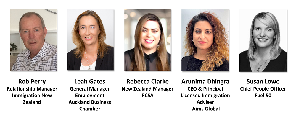 OUR PANELISTS IN AUCKLAND